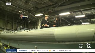 Touring U.S. Navy ships at Fleet Week