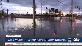 City works to improve storm drains
