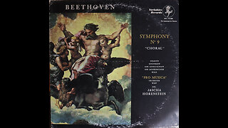 Beethoven - Symphony No. 9 - Jascha Horenstein, Pro Musica (1956) [Complete LP]