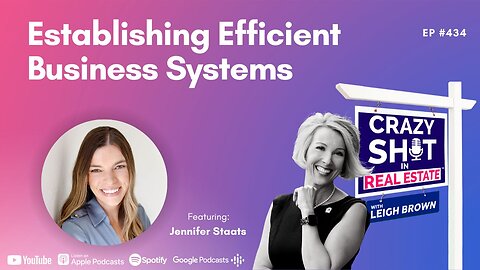 Establishing Efficient Business Systems with Jennifer Staats