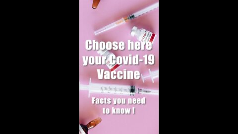 Choose your booster vaccine!