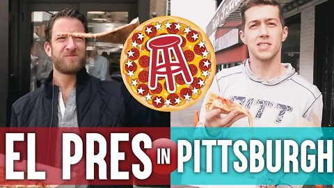 Met Dave Portnoy in Pittsburgh (Reviewing Mineo's Pizza)