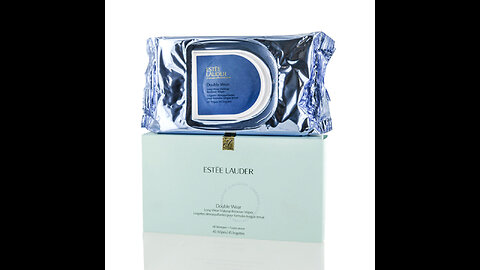 Estee lauder Double Wear Long-Wear Makeup Remover Wipes, 1 Pack, 45 Wipes