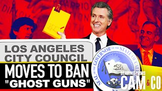 Los Angeles City Council Moves To Ban "Ghost Guns"