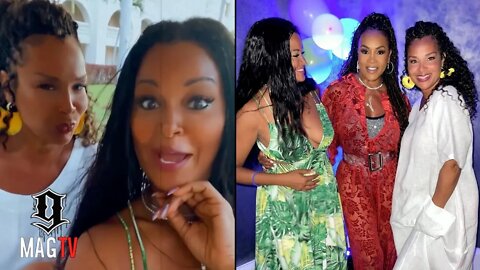 LisaRaye & Claudia Jordan Travel To Jamaica For Vivica Fox 58th B-Day! 🇯🇲