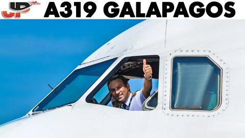Piloting Airbus A319 Guayaquil to Galapagos Islands | Cockpit Views