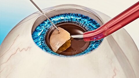 Fascinating Animation - How Cataract Eye Surgery Is Performed - Laser vs Blade