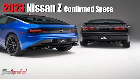 2023 Nissan Z Confirmed Specs | AnthonyJ350