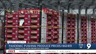 Pandemic pushing produce prices higher