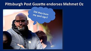 Pittsburgh Post Gazette endorses Mehmet Oz for Senate
