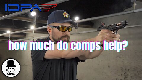 Compensators on Pistols - how much do they work? IDPA Carry optics study