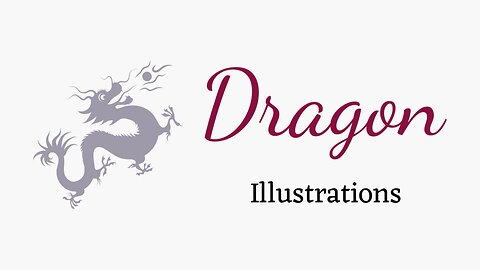 Dragon Illustrations - AI generated artwork - available in print on Etsy