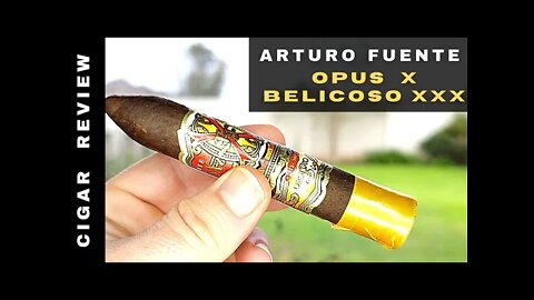 Arturo Fuente Opus X Rosado Oro Oscuro Belicoso XXX Cigar Review