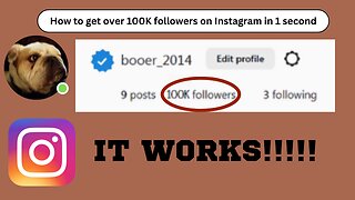 How to get 100,000 followers on Instagram