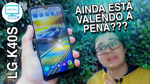 LG K40S EM 5 MINUTOS! - Resenha