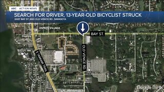 FHP: 13-year-old critically injured after hit-and-run in Sarasota