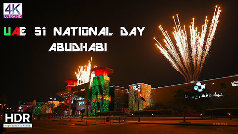 ABU DHABI 51 National Day fireworks united Arab Emirates 2022