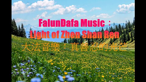 FalunDafa Music：Light of Zhen Shan Ren 大法音樂：真善忍的光芒
