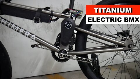 The FUTURE Of BMX! * Titanium Electric BMX Bike*
