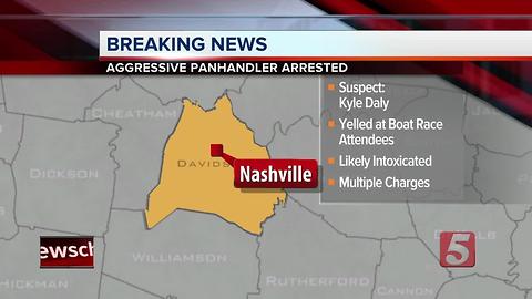 Man Charged With Aggressive Panhandling In Nashville