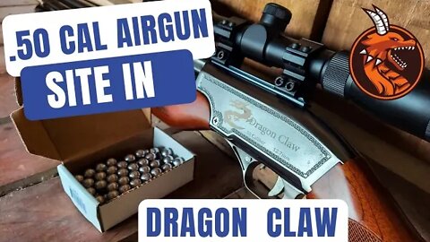 50 Cal Dragon Claw Site In!!! [EPIC Big Bore Air Rifle] 🐲🐲🐲