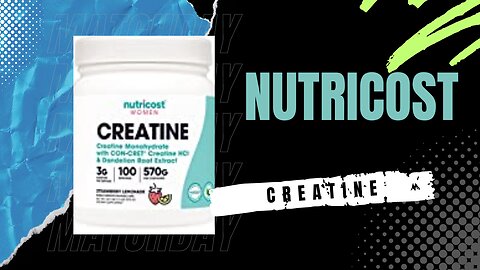 Nutricost Creatine Monohydrate Powder for Women - A Muscle Grow Supplement - My Take!