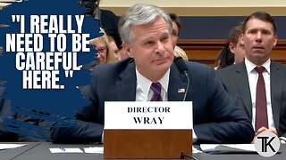 FBI Dir. Wray Refuses to Answer if FBI Had ‘Confidential Human Sources’ in the Crowd on Jan. 6th