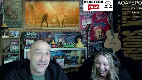 Couple Reaction - Johnny Hallyday - Play no rock'n'roll for me [live] - Angie & Rollen Green