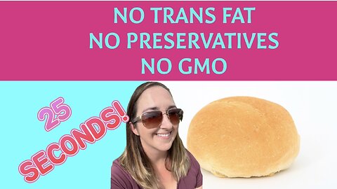 No Trans Fat, No Preservatives, No GMO - WHAT IS IT??