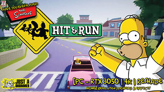 Just a Drummer - The Simpsons Hit & Run Gameplay - PC RTX 3050 | ReShade | 2560x1440
