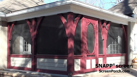 SNAPP® screen Porch Screen Project Review - Joe from Wisconsin