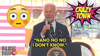 Joe Biden Short Circuits at the New Chip Plant (Crazy Town)