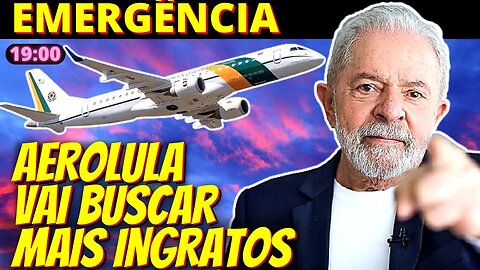 19h Lula libera avião com 'urgência’ rumo ao Egito para repatriar brasileiros