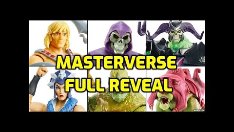 MASTERS OF THE UNIVERSE REVELATION MASTERVERSE FIGURES REVEALED - NINJA KNIGHT