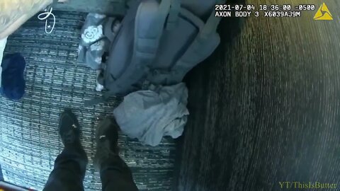 Bodycam footage shows arrest of Iowa man found with guns, ammo in hotel