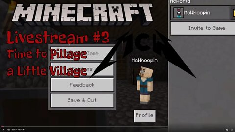 Minecraft LiveStream #3