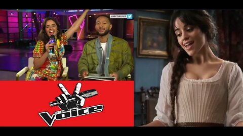 The Bad Singer from Amazon's Cinderella CAMILA CABELLO Joins THE VOICE Season 22 As A Singing Coach?