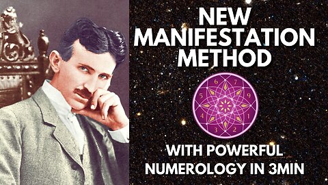 (2023) Nikola Tesla's Manifestation method to attract anything you desire // Powerful manifestation