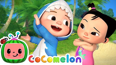 Mermaid at the Beach Song | CoComelon Nursery Rhymes & Kids Songs