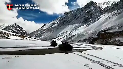Indian Army BMP-2 IFVs In Ladakh