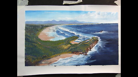How to paint Byron Bay