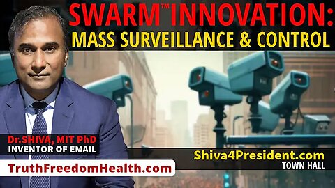"Dr.SHIVA™ LIVE: INNOVATION from The Swarm™: Mass Surveillance & Control" 25April2024