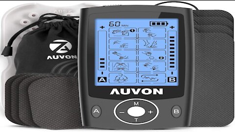 AUVON Dual Channel TENS Unit Muscle Stimulator Review