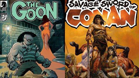 NEW Savage Sword of Conan Illustrated Magazine 2024 plus THE GOON