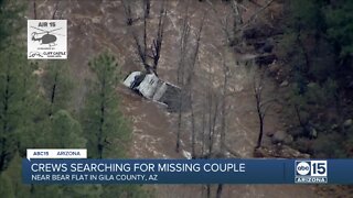 Crews searching Bear Flat area for missing couple