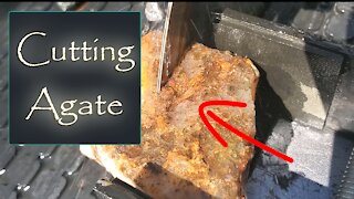 Cutting Agates, Crystals and more!