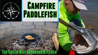 Episode 30 Recipe: Campfire Paddlefish