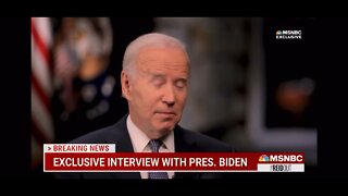 Biden spaces during interview UNCUT