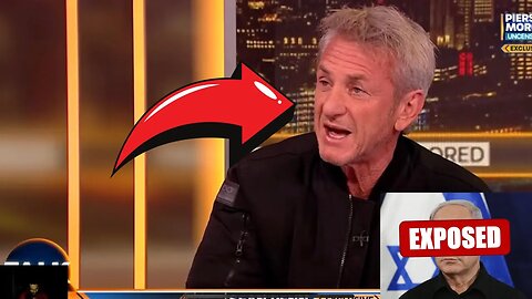 Sean Penn GOES OFF On Bibi Netanyahu On Piers!?