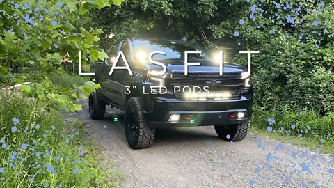LASFIT 3" LED Pod Install (Chevy Trail Boss)